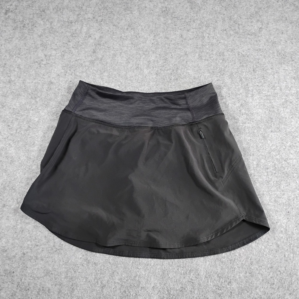 Outdoor Voices Hudson Skort Womens XS Black Athletic Tennis Golf Skirt 299874